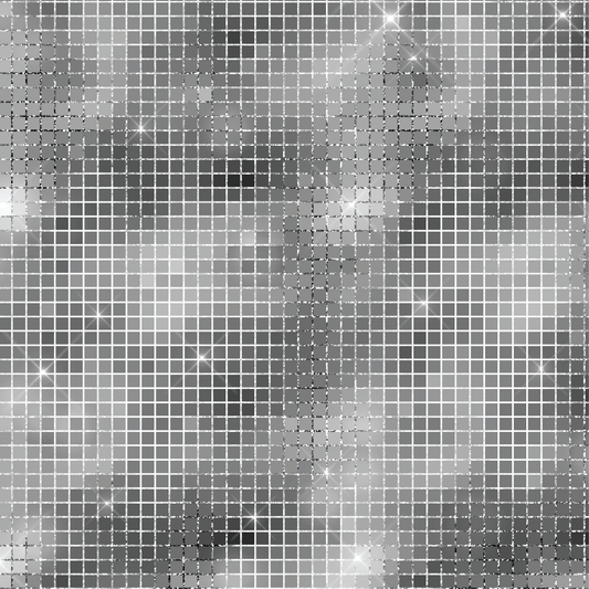 Disco Ball Tiles - Silver