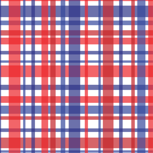 Playdate Plaid - Patriotic